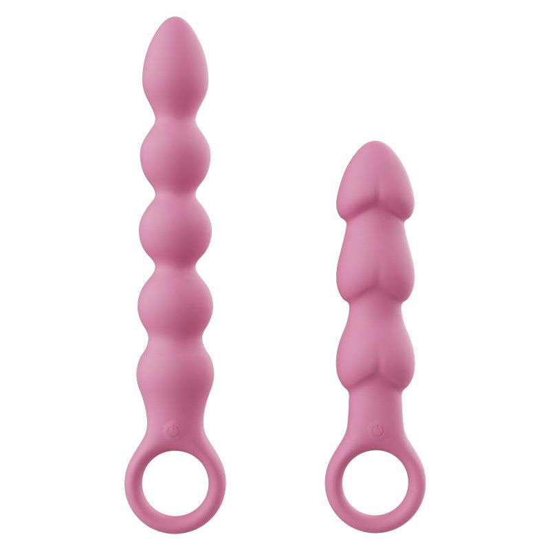 Pink Lover - Vibrating Anal Beads with 3 Balls - Sexdoll.Sex