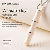 Lurevibe Bamboo Self Necklace Jumper Egg Female Vibrator