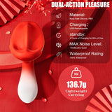 Clitoral Stimulator Mini Vibrator with 10 Vibrating Modes G Spot Nipple Masturbator