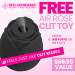 FREE #1 Selling Rose Sex Toy Air Pulse Stimulator - Add To Your Cart! - Bestgspot