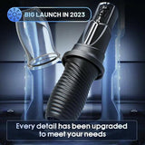 360° Wrapped 7 Rotating Vibrating Handheld Electric Masturbator - Sexdoll.Sex