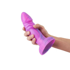 7.28-Inch Starry Sky Fantasy Suction Cup Huge Dildo - Sexdoll.Sex