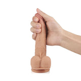 7.7-Inch Speed Telescoping 10-Frequency Vibration Heat Remote Control Dildo - Sexdoll.Sex