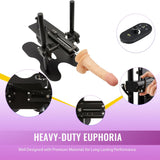 Automatic Sex Machine Gun Realistic Dildo 120W Powerful 360° Adjustable with 1 Remote Control