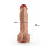 9.4-Inch Remote Control 20-Frequency Rotating Vibrating 9.4 Inch Dildo - Sexdoll.Sex