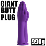 AIMITEX Giant Penis Liquid Silicone Dildo Butt Plug SM Sex Toy