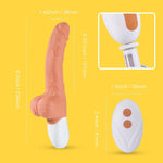 Adam Remote Control Thrusting Dildo with Suction Cup Base - Bestgspot