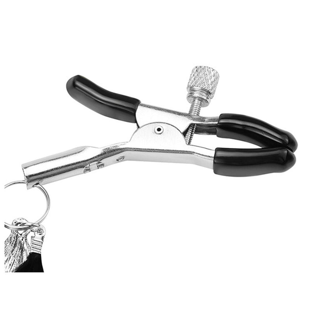 Adjustable Feather Nipple Clamps for Enhanced Sensitivity and Pleasure - Bestgspot