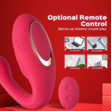 Adva Couples Vibrator with Clit & G-spot Stimulation - Wearable Dual Stimulation - Bestgspot