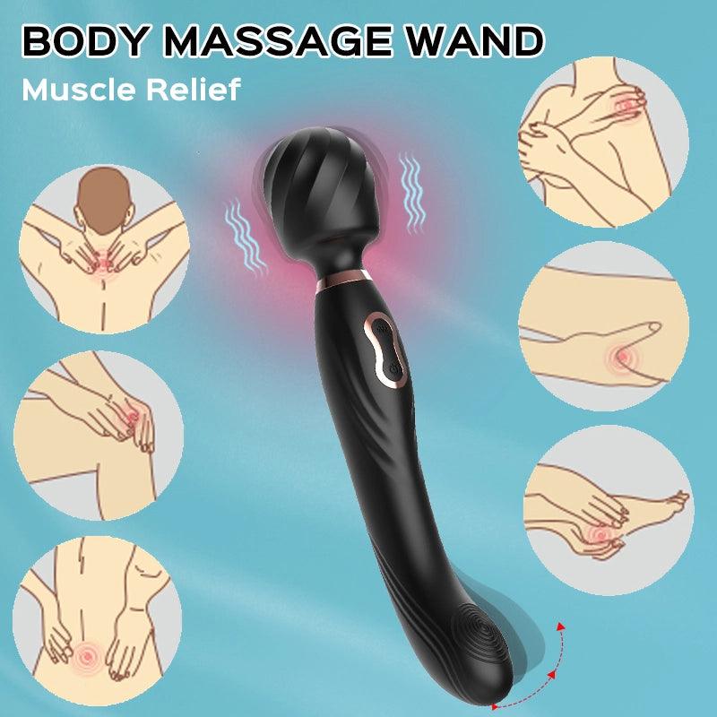 Ali - Vibrating Massage Wand & G-spot Stimulator - Sexdoll.Sex