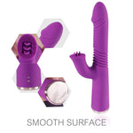 Aria - Thrusting G-spot and Clit Licking Rabbit Vibrator - Bestgspot