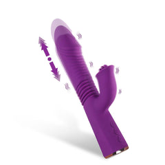 Aria Thrusting G-Spot and Clit Licking Rabbit Vibrator: Ultimate Pleasure - Sexdoll.Sex