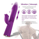 Aria Thrusting G-Spot and Clit Licking Rabbit Vibrator: Ultimate Pleasure - Sexdoll.Sex