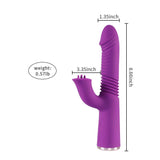 Aria Thrusting G-Spot and Clit Licking Rabbit Vibrator: Ultimate Pleasure - Sexdoll.Sex