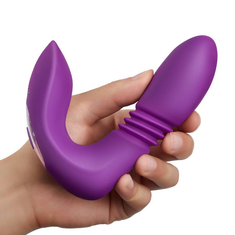 Asisa - Super Powerful 12 Vibrating 3 Thrusting Stimulator - Sexdoll.Sex