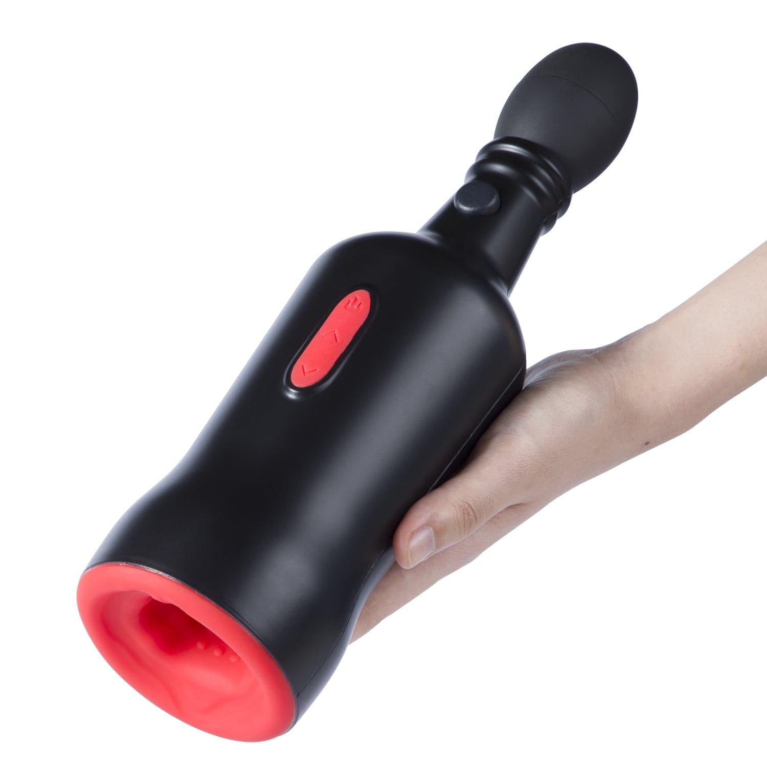 Automatic Vibrating & Manual Squeezing Male Masturbator - Finley - Bestgspot