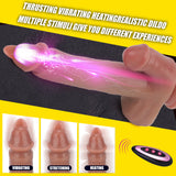 Tongue Dick Strong Suction Cup Realistic Big Size Penis