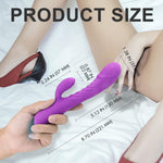 Babs -Dual Motor Waterproof Rabbit Vibrator - 9 Vibration Modes - Bestgspot