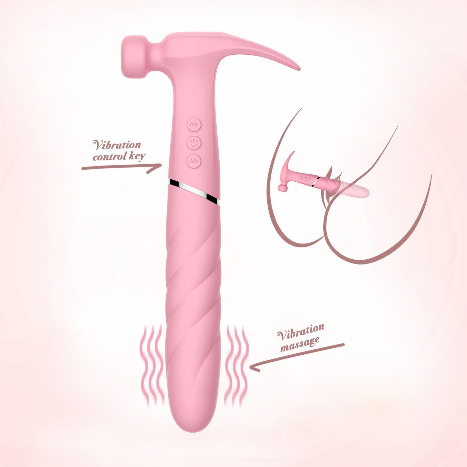 Bad-ass Hammer – Multi-Function G-spot and Clit Vibrator - Bestgspot