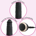 Bato Ultra Real Powerful Rechargeable Dildo Vibrator - Sexdoll.Sex