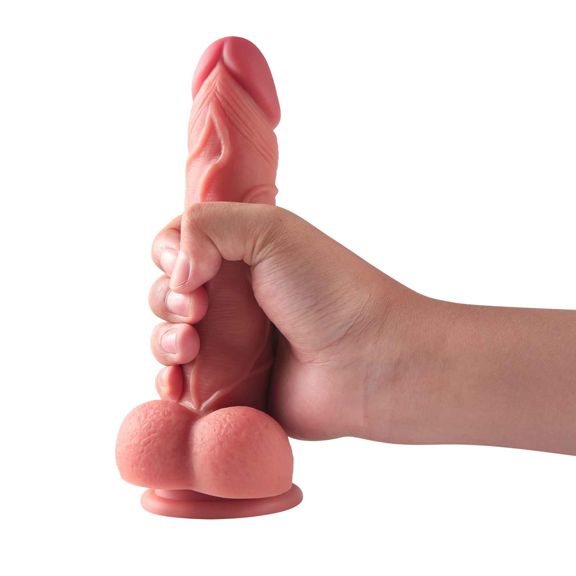 Beast- Silicone Cyberskin Dildo with Suction 5 Inch - Bestgspot