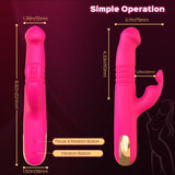 Beauty - Ergonomic Rabbit Vibrator with G-Spot and Clitoral Stimulation - Bestgspot