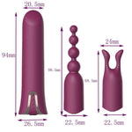 Beginner-Friendly Bullet Vibrator Set | 12 Modes & Remote Control - Bestgspot