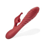 BestGSpot 2-Motor Mini-Mouth Branch Vibration Heating Vibrator - Sexdoll.Sex