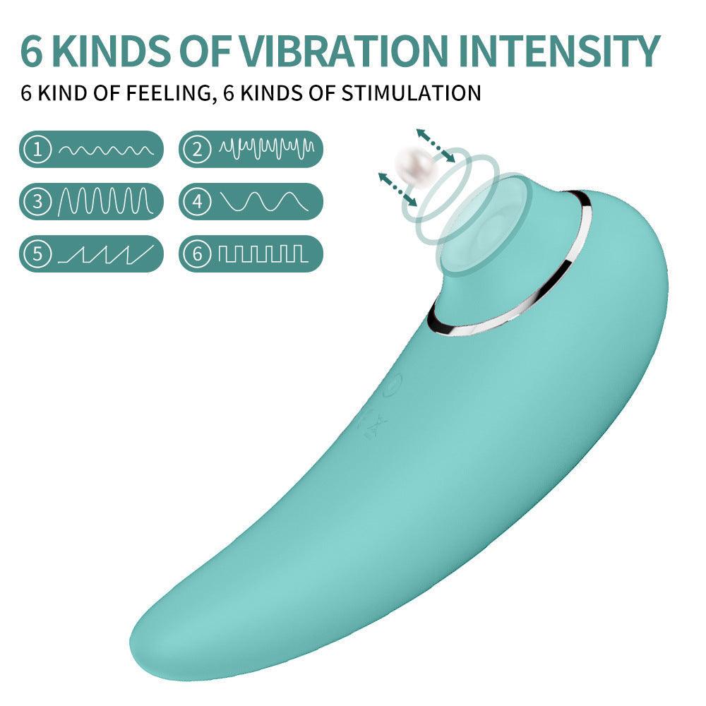 BestGSpot 6 Suction 6 Vibration Flap Clit Stimulator - Sexdoll.Sex