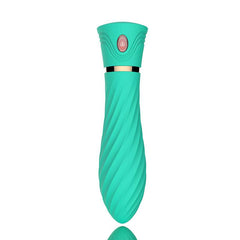 BestGSpot 6 Vibrations Silicone Spiral Texture Bullet Vibrator - Sexdoll.Sex