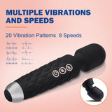 BestGSpot 8 Speeds 20 Frequency vibrating AV Magic Wand Massager - Sexdoll.Sex