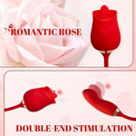 BestGSpot - Multifunctional Vibrator Rose Clit Licking & Vibrating Stimulator - Sexdoll.Sex