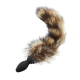 BestGSpot Raccoon Tail 10 Vibrating Anal Vibrator - Sexdoll.Sex