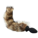 BestGSpot Raccoon Tail 10 Vibrating Anal Vibrator - Sexdoll.Sex