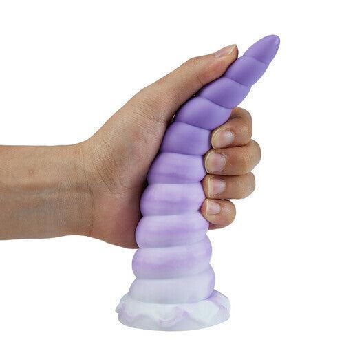 BestGSpot Rainbow Spiral Tentacle Dildo 7.87 Inch - Sexdoll.Sex