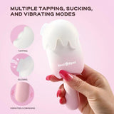 BITE ME Ice Pop Vibrator - Tapping, Sucking, Vibrating - Bestgspot