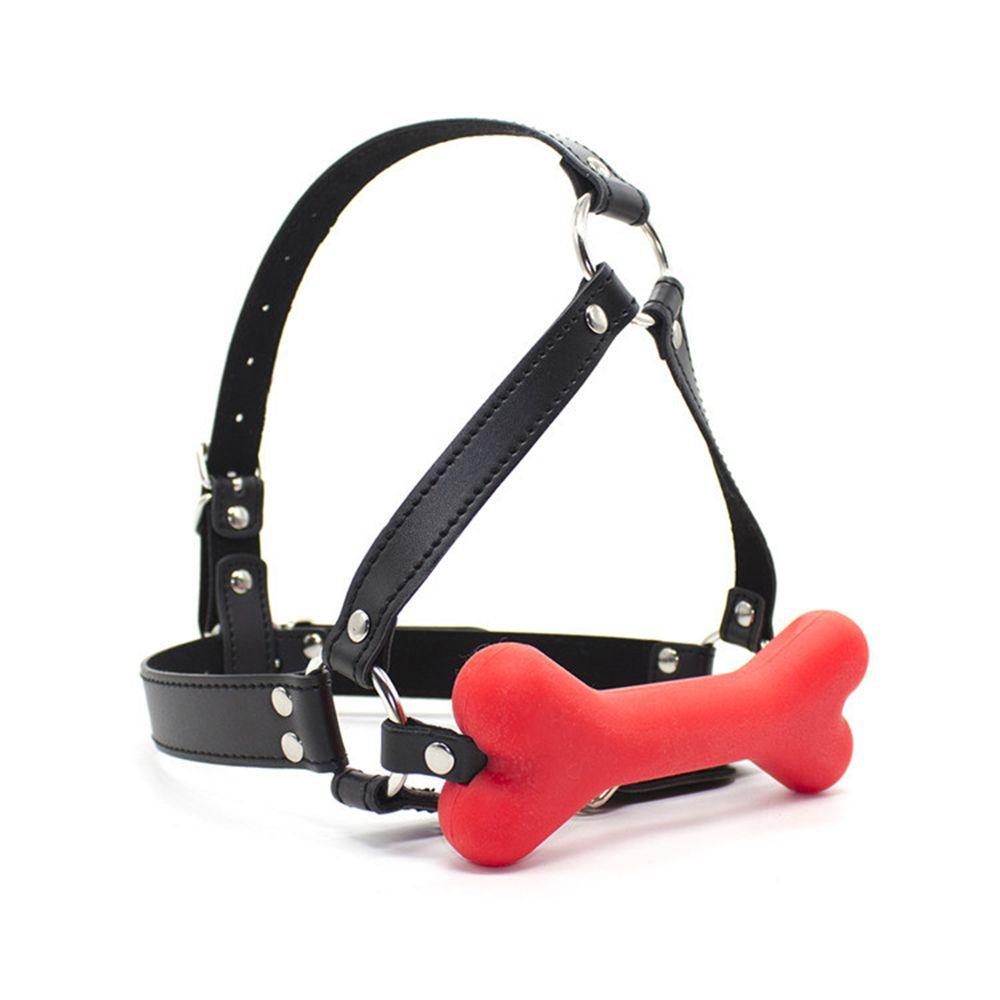 Bone Gag Head Harness - Available in 2 colors! - Sexdoll.Sex