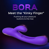 Bora Rabbit G-spot Vibrator - Tapping Triple Stimulator - Bestgspot