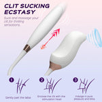 Clit Sucking Stimulator Pulsating G-spot Vibrator - 9 Wave Sucking & 9 Pulsing Vibrating Modes - Bestgspot