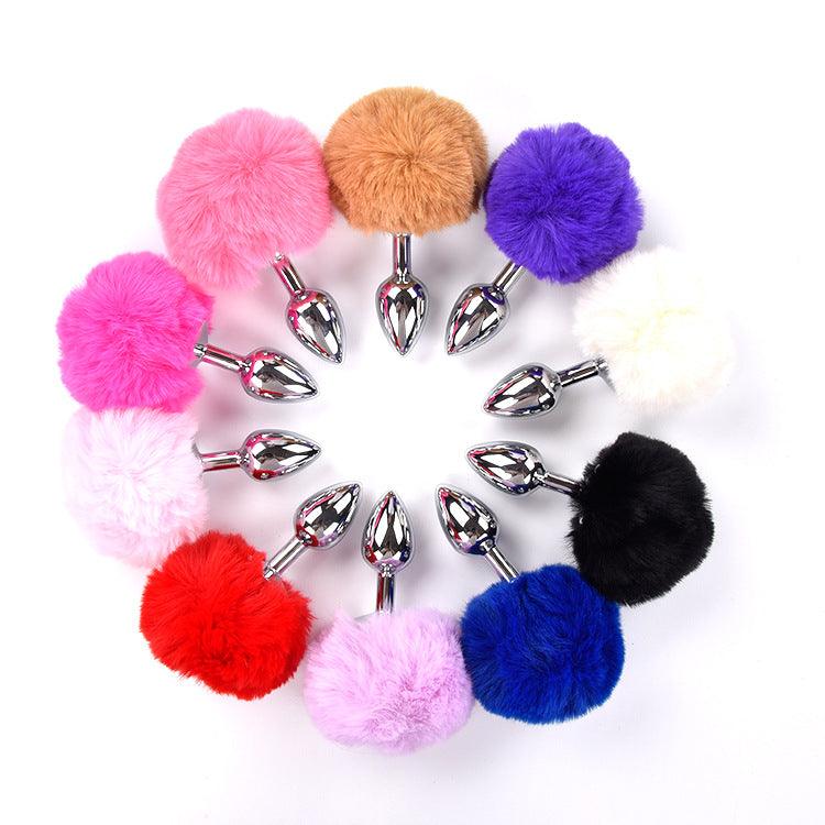 Cute Bunny Tail Butt Plug - Weighted, Petite, Perfect for Beginners - Bestgspot