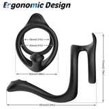 Dual Enhancement Penis Ring With Prostate Massager