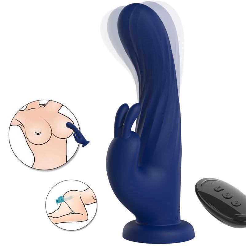 Deca - Rabbit Dildo Vibrator RC - Bestgspot