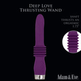 Deep Love Thrusting Wand - Plum - Bestgspot