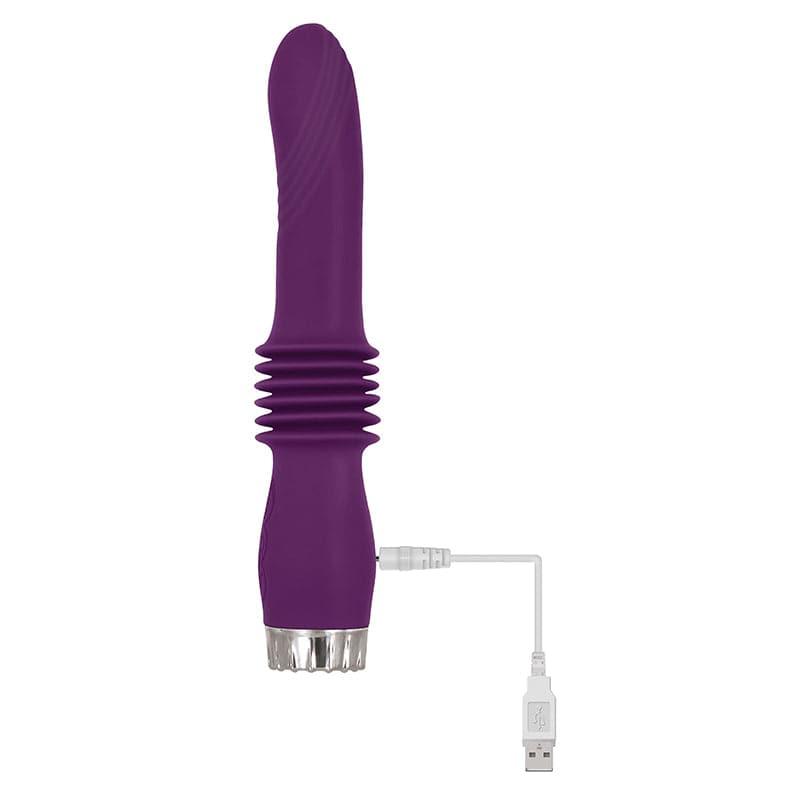 Deep Love Thrusting Wand - Plum - Bestgspot