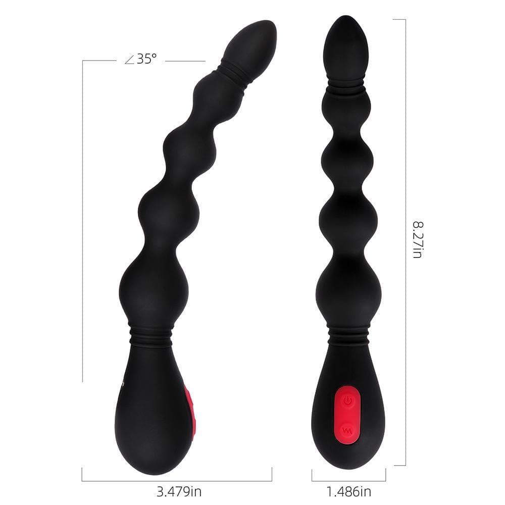 Defy - Vibrating Silicone Anal Beads - Bestgspot