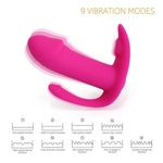 Deidre - Wearable Vibrating Dildo Triple Stimulation RC - Bestgspot