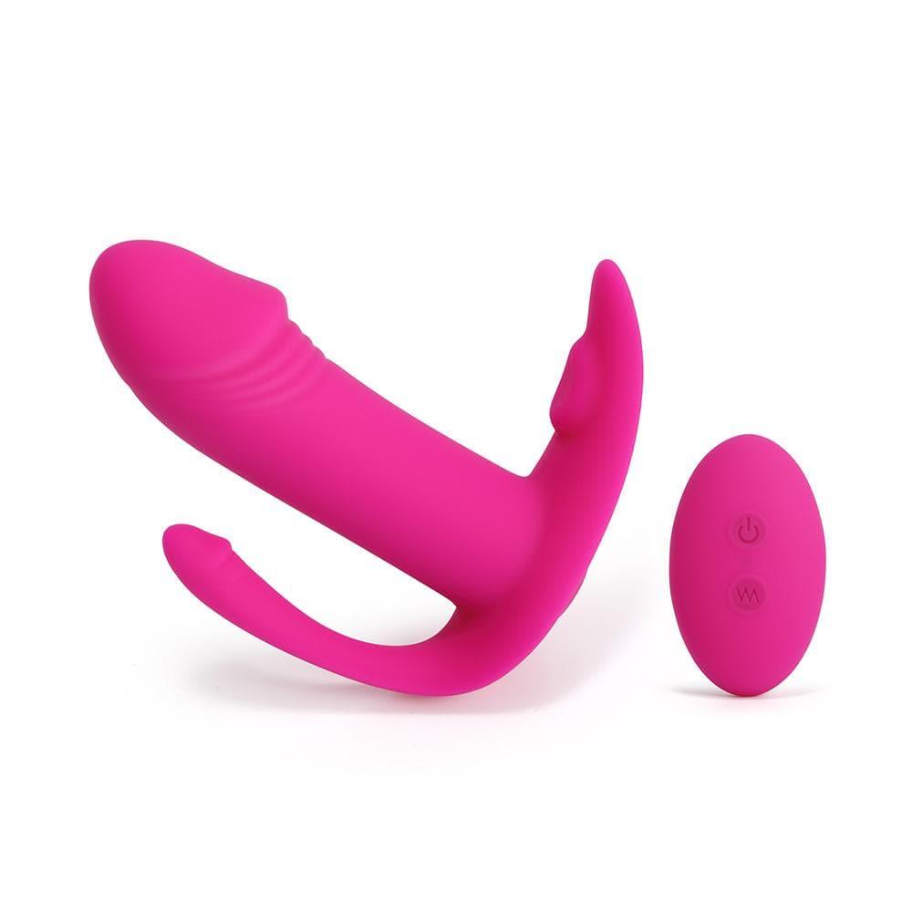 Deidre - Wearable Vibrating Dildo Triple Stimulation RC - Bestgspot