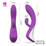 Demons - Curved Silicone G Spot Vibrator - Bestgspot