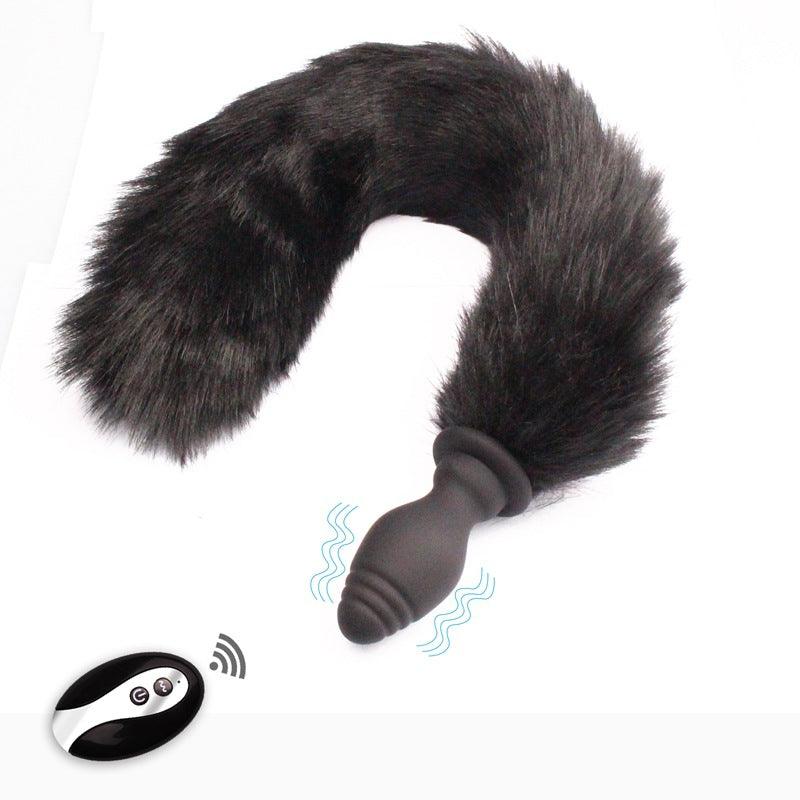 Detachable Vibrating Fox Tail Butt Plug - Soft & Stimulating - Bestgspot