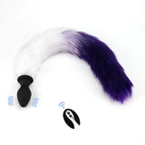 Detachable Vibrating Fox Tail Butt Plug - Soft & Stimulating - Bestgspot